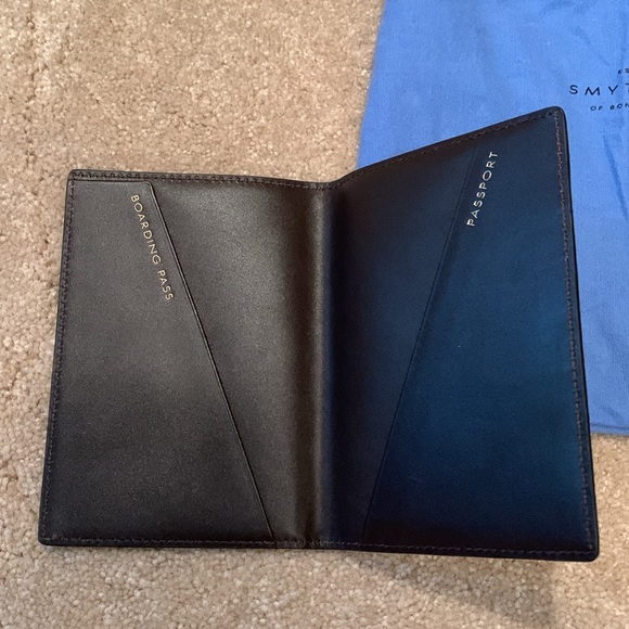 NWOT Smythson Leather Travel Wallets - Picture 3 of 6